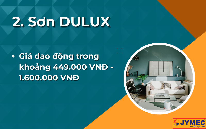 Sơn nhà kinh tế của Dulux