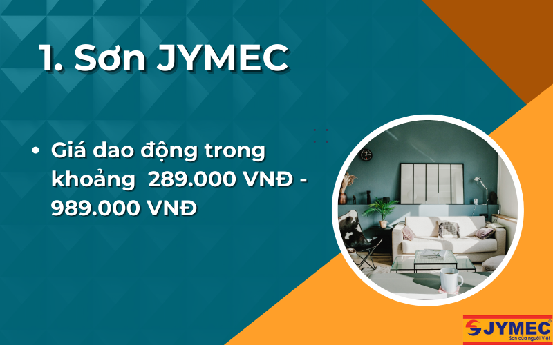 Sơn nhà giá rẻ của JYMEC