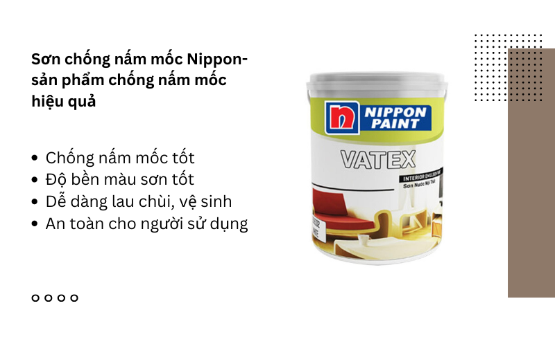 Sơn chống nấm mốc Nippon