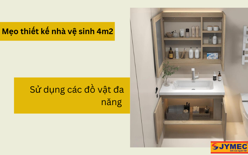 Sử dụng các đồ đa năng để tối ưu không gian