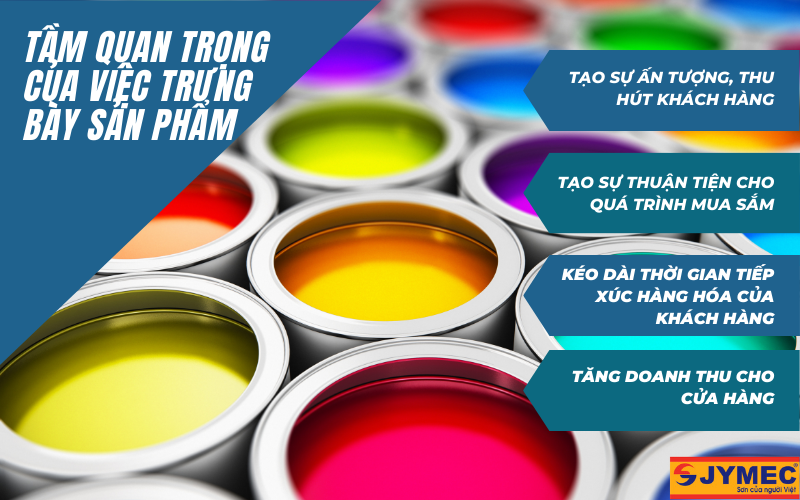 Tầm quan trọng của việc trưng bày sản phẩm