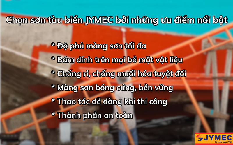 Ưu điểm của sơn dầu bóng JYMEC