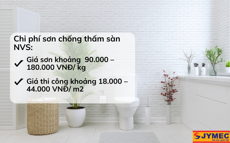 Chi phí thi công sơn sàn nhà vệ sinh