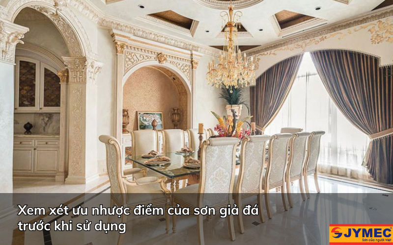 Có nên sử dụng sơn giả đá không?