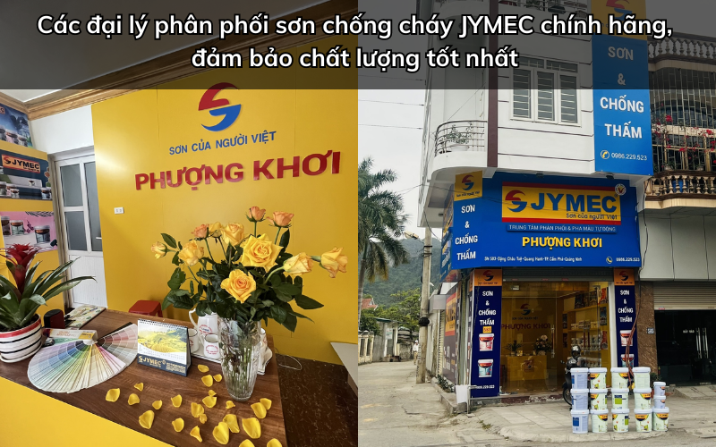 Danh sách nhà phân phối sơn chống cháy JYMEC