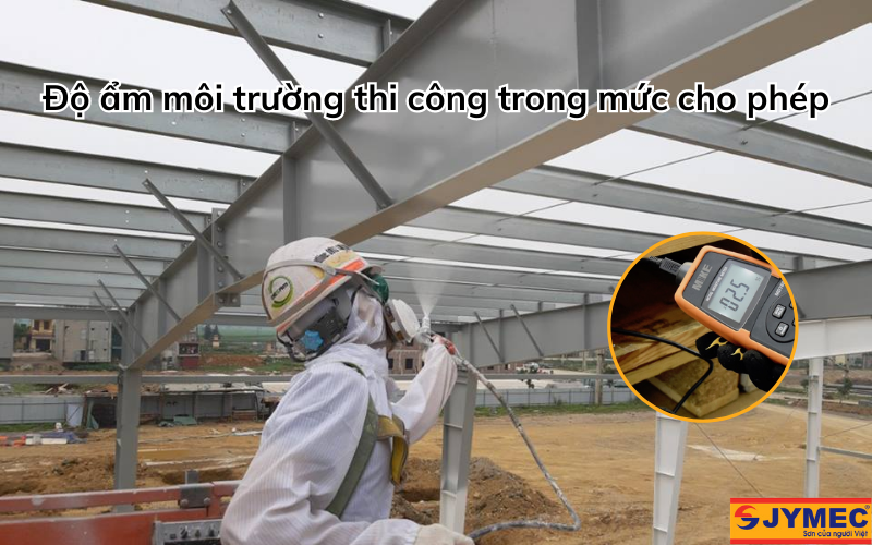 Đảm bảo độ ẩm môi trường trong mức cho phép