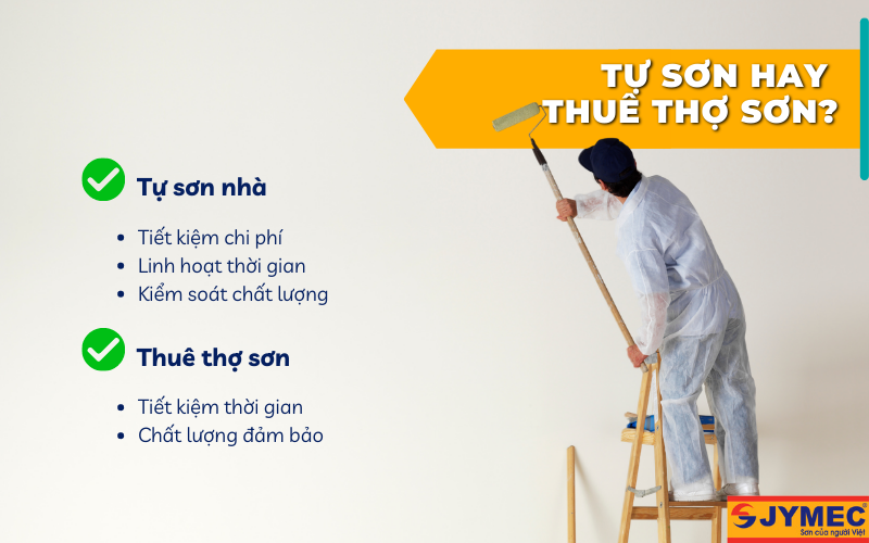 Giá sơn chống thấm WC phụ thuộc vào tự sơn hay thuê thợ
