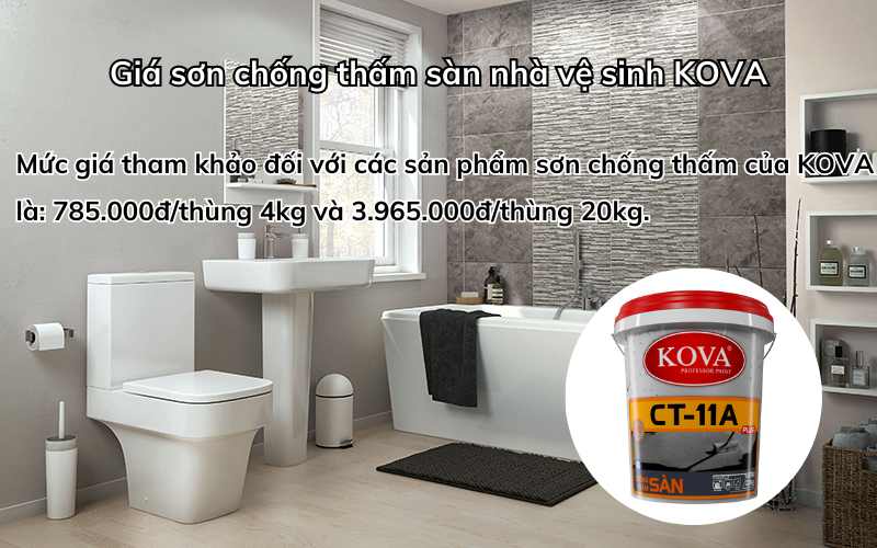 Giá sơn của thương hiệu KOVA