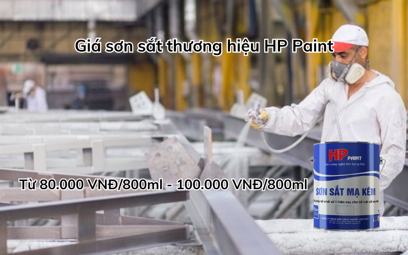 ​Sơn sắt mạ kẽm của HP Paint