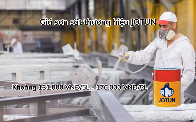 Báo giá sơn sắt JOTUN hiện nay