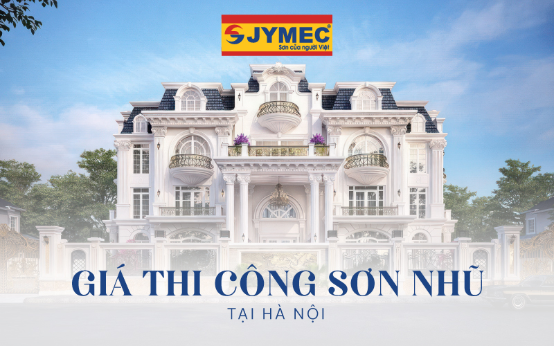 Giá thi công sơn nhũ tại Hà Nội