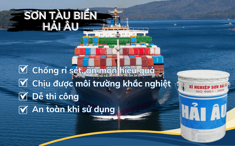 Sơn tàu biển Hải Âu