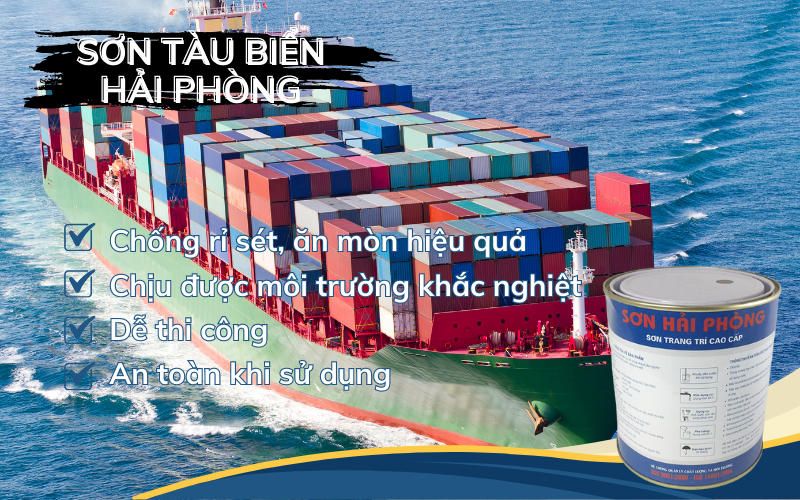 Sơn tàu biển Hải Phòng