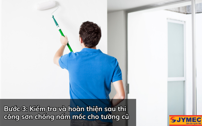 Kiểm tra và hoàn thiện sau thi công sơn