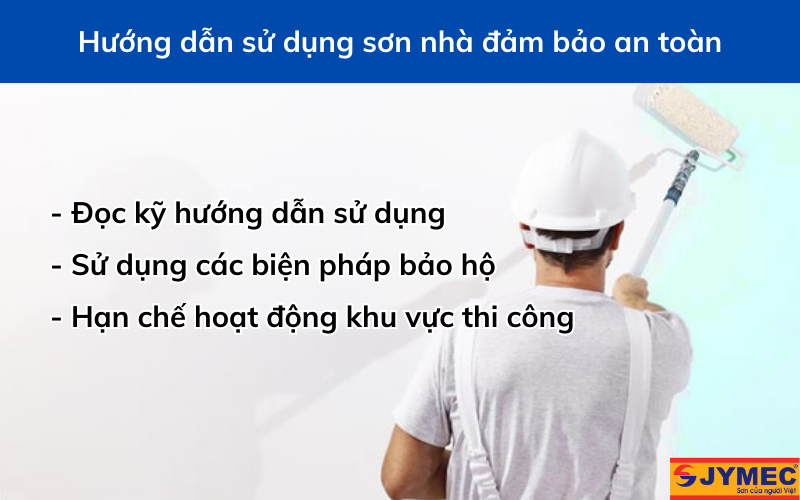 Hướng dẫn sơn nhà an toàn