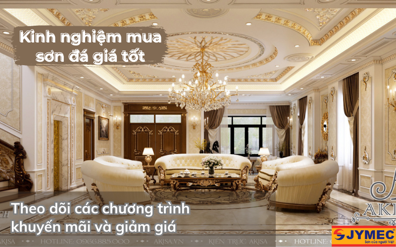 Tìm hiểu các chương trình khuyến mãi, giảm giá của sơn đá