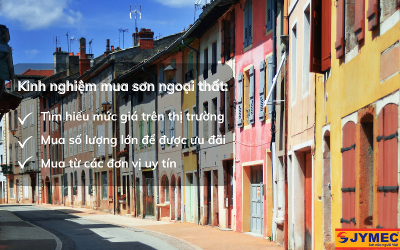 Kinh nghiệm mua sơn ngoại thất giá tốt, chất lượng