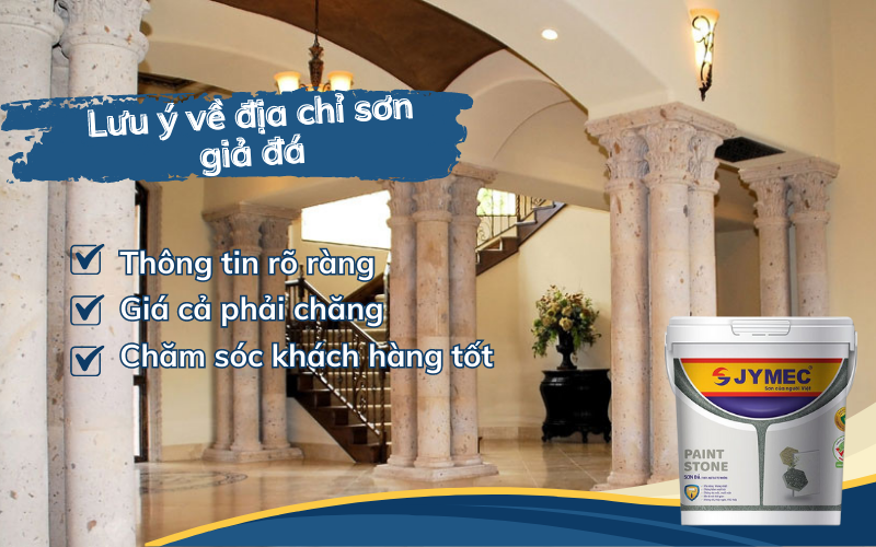 Quan tâm tới địa chỉ mua sơn đá