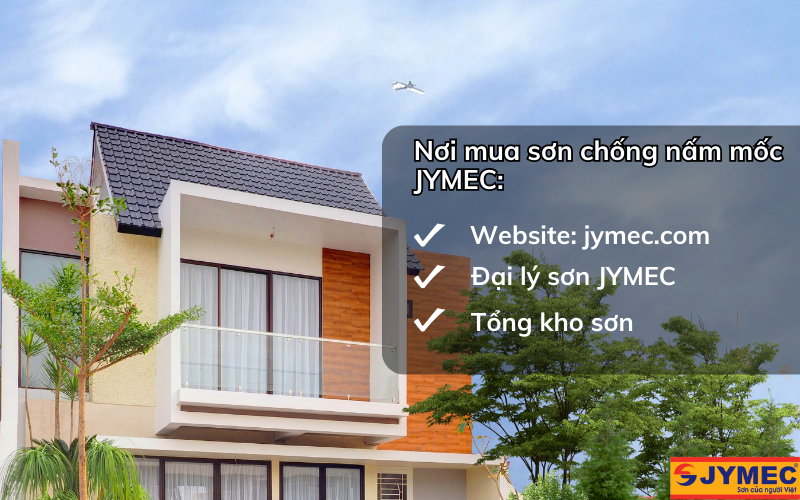 Mua sơn chống nấm mốc ngoại thất JYMEC ở đâu