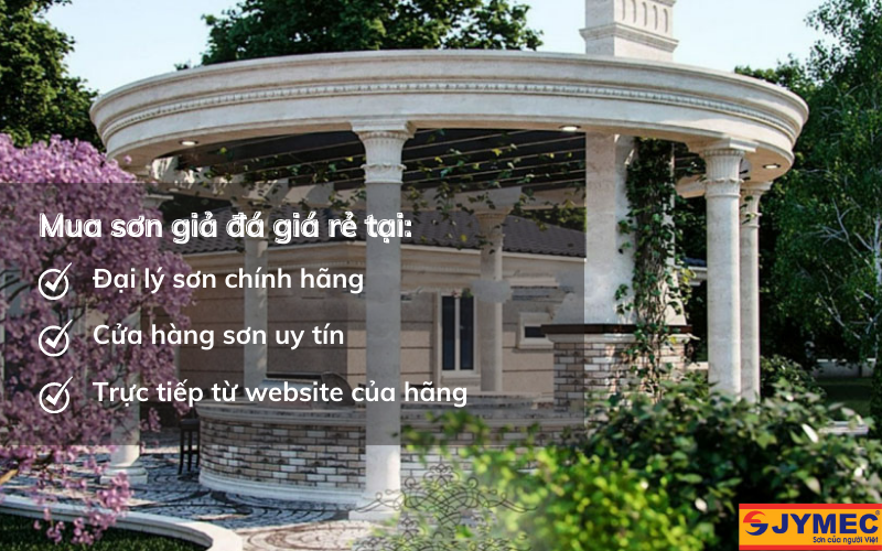 Mua sơn đá như thế nào?