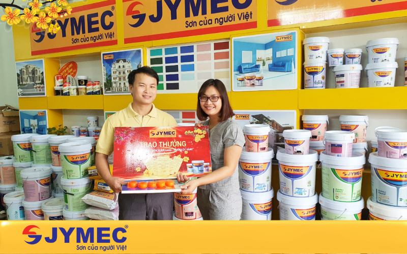 Mua sơn JYMEC tại trực tiếp các cửa hàng chính hãng