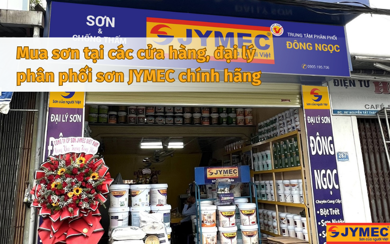 Mua sơn chống thấm nhà vệ sinh JYMEC tại nhà phân phối chính hãng