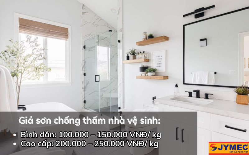 Sơn chống thấm nhà vệ sinh có đắt không?