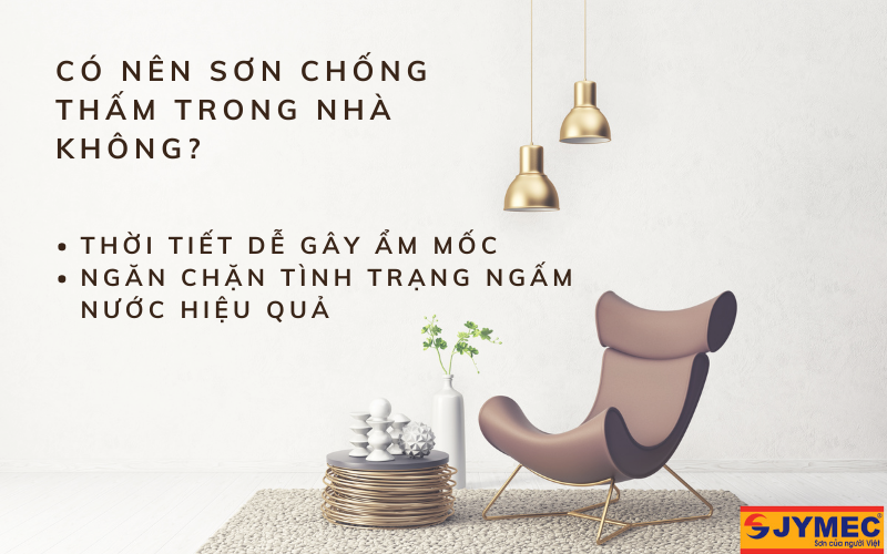 Tại sao nên sơn chống thấm trong nhà?