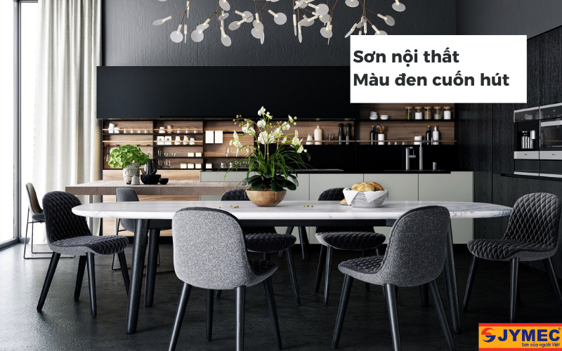 Không gian màu đen cuốn hút