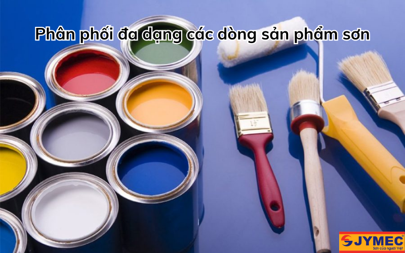 Nên phân phối đa dạng các dòng sản phẩm sơn
