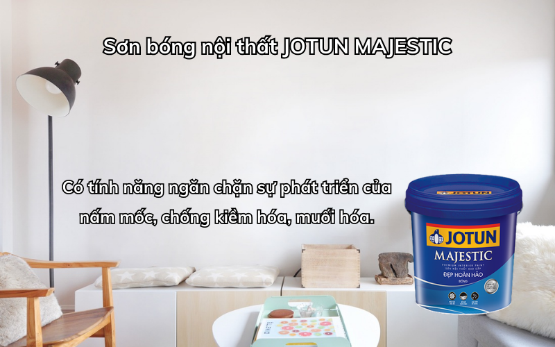 Sơn JOTUN Majestic dành cho nội thất