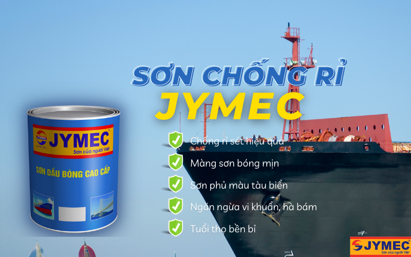 Sơn tàu biển JYMEC - dòng sơn thông dụng nhất hiện nay