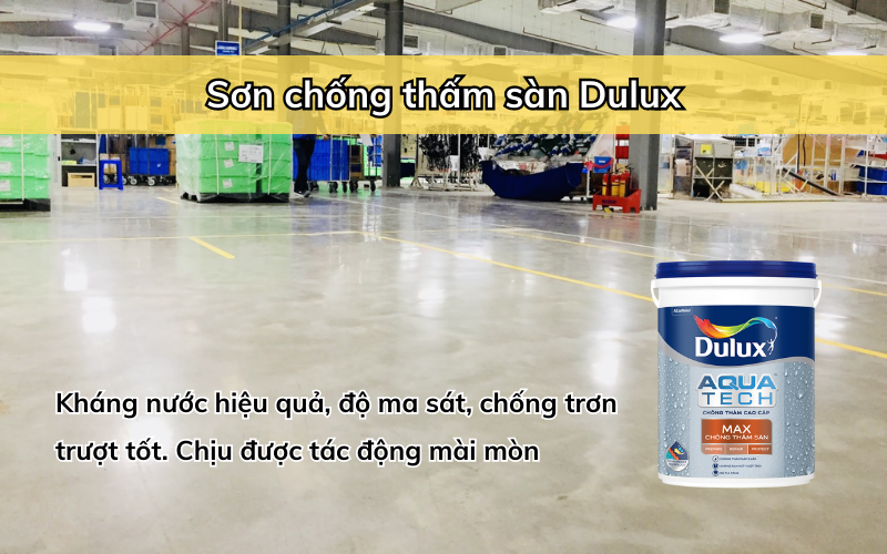 Sơn chống thấm sàn Dulux