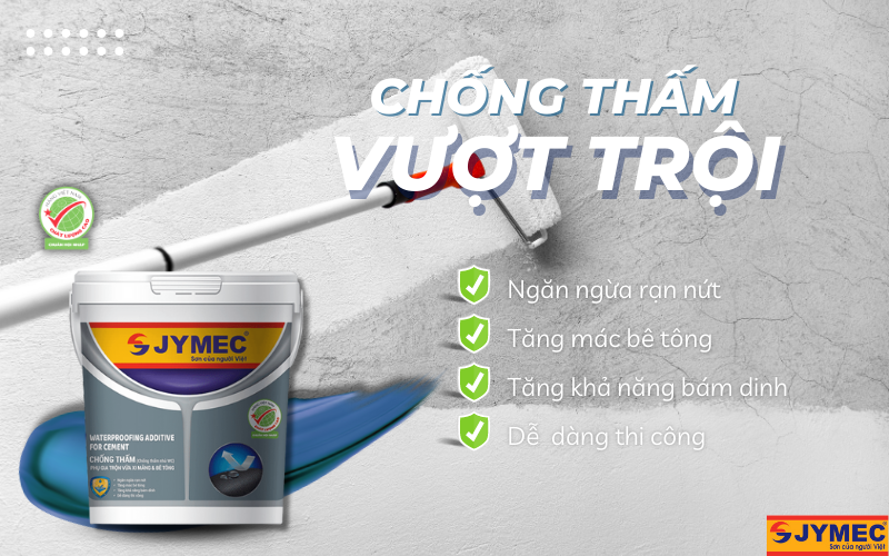 Sơn chống thấm nhà vệ sinh JYMEC