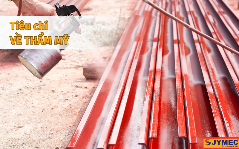 Chọn sơn sắt cần quan tâm tới yếu tố thẩm mỹ