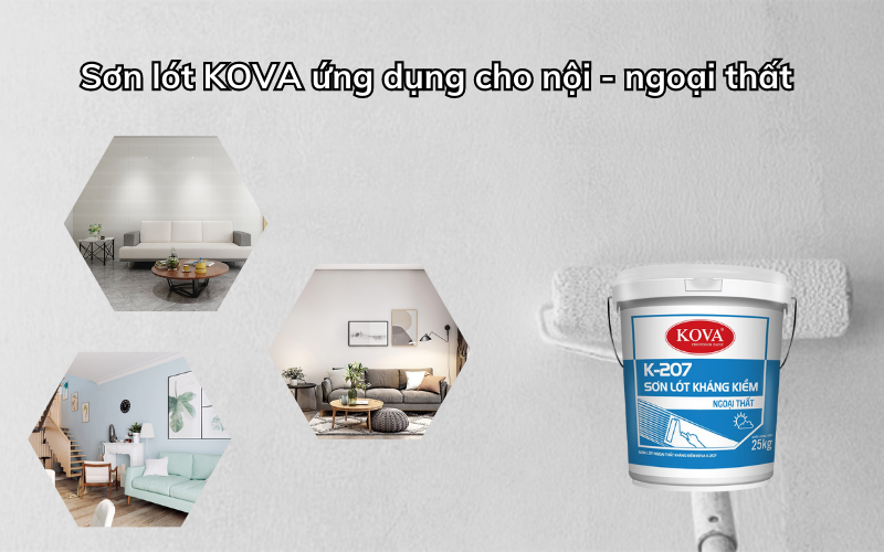 Sơn lót kháng kiềm KOVA