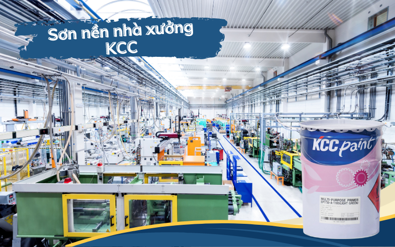 Sơn nền nhà xưởng KCC