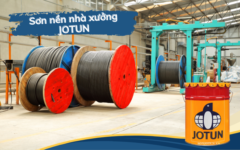 Sơn nền nhà xưởng Jotun