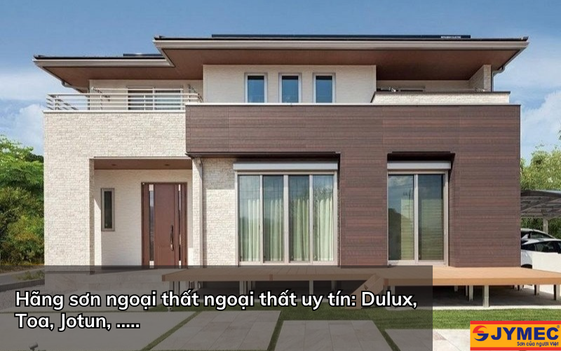 Một số thương hiệu sơn ngoại thất ngoại nhập uy tín