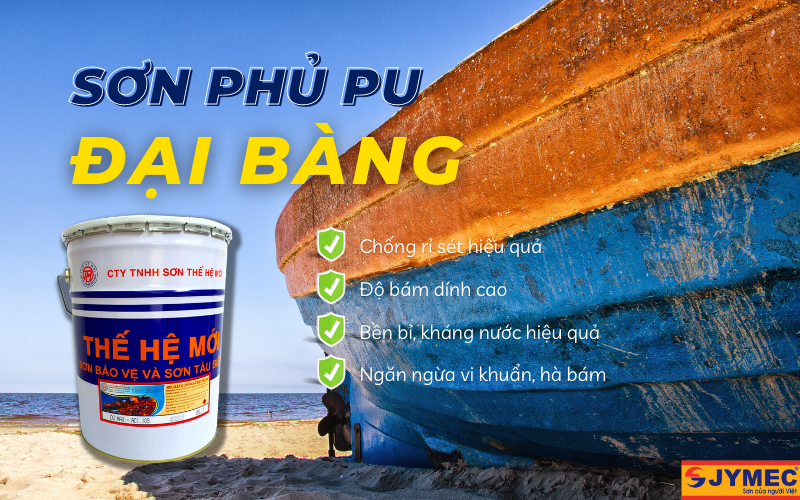 Sơn phủ tàu biển PU Đại Bàng