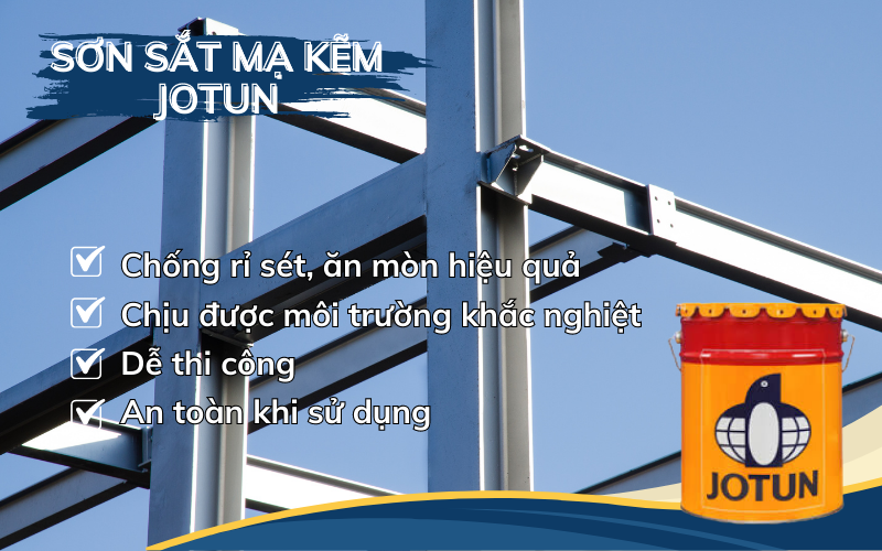 Sơn sắt mạ kẽm Jotun