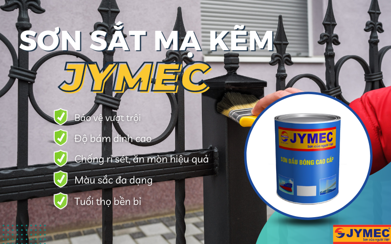 Sơn sắt JYMEC tốt nhất hiện nay