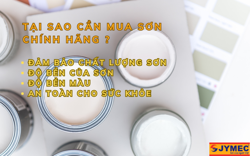 Tại sao cần mua sơn đá chính hãng ?