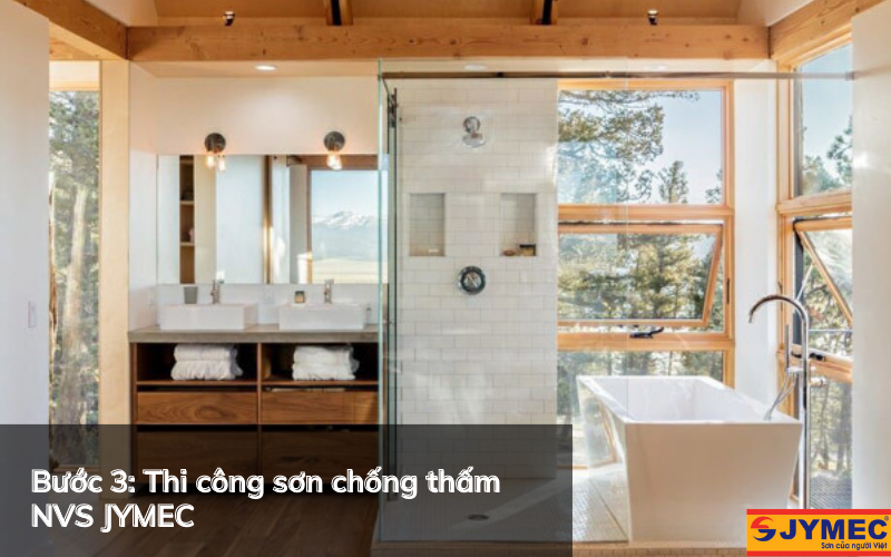 Thi công sơn chống thấm nhà vệ sinh JYMEC