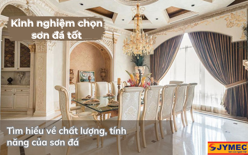 Cần quan tâm tới chất lượng sơn đá trước khi mua