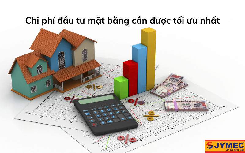 Chi phí thuê mặt bằng phải tối ưu