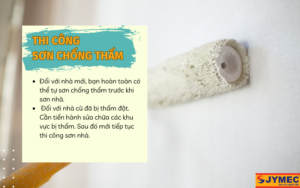 Bạn cần quan tâm tới thi công chống thấm cho căn nhà