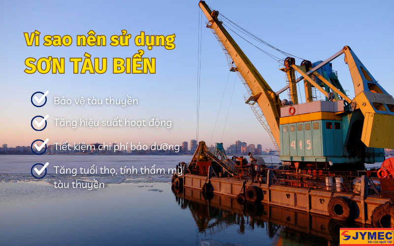 Vì sao sơn tàu biển quan trọng