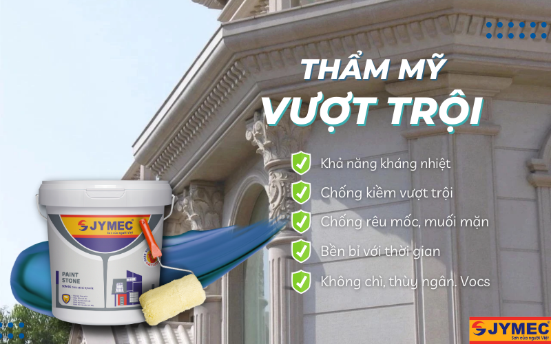 Sơn giả đá JYMEC Sơn giả đá JYMEC