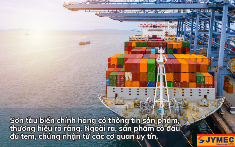Cách phân biệt sơn tàu biển chính hãng và hàng giả
